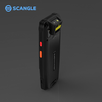 Terminal de point de vente portable Scangle New F1 PDAS 4 pouces 4G Android 14 avec batterie 5050 mAh, idéal pour la logistique d'entrepôt