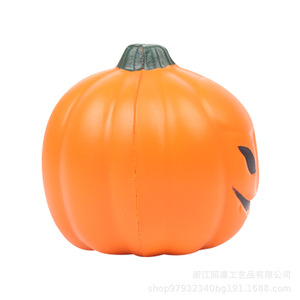 Juguete Antiestrés de Calabaza de Halloween, Decoración Interior de Plástico Suave para Niños - Product Image 3