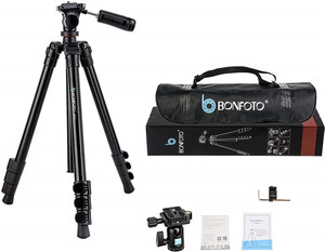 Chân Máy Nhẹ Bonfoto B73A Cho Máy Ảnh Dslr Và Điện Thoại Thông Minh - Product Image 6