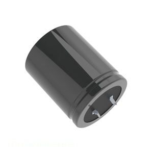 ตัวเก็บประจุแบบมีช่องใส่สารส้ม390 uF 20% 450V คาปาซิเตอร์ LGM2W391MELB35 th390 uF ของแท้ - Product Image 1