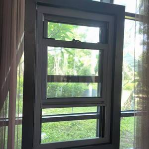 Thiết kế hiện đại 36x72 màu đen duy nhất Đôi Treo Cửa Sổ hàng đầu treo dọc mở cửa trượt cửa bão doppel-treo cửa sổ - Product Image 4