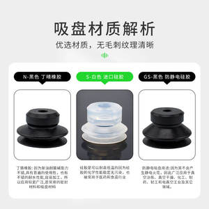 Bras robotique industriel robuste PB-10/15/20/30/40/50/60/80 Ventouse pneumatique à vide en acier Composant principal du moteur - Product Image 4