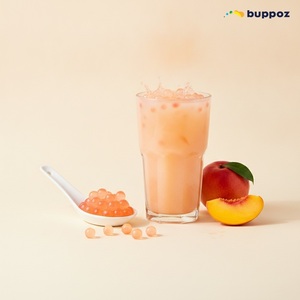 Boba prêt à manger, couleur pêche Popping, 9 pouces - Product Image 6