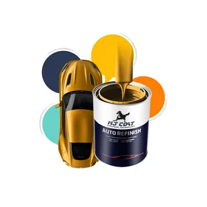 高品质免费样品亚克力彩色汽车喷漆罐黄金，亚克力汽车