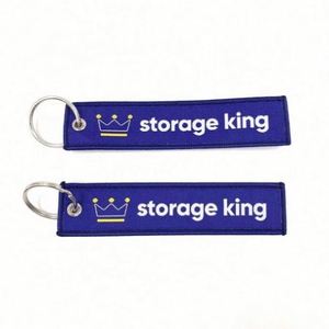 Wholesale Customized <b>Personalized</b> Embroidered <b>Keychains</b> With Printed Logo - Product Image 1
