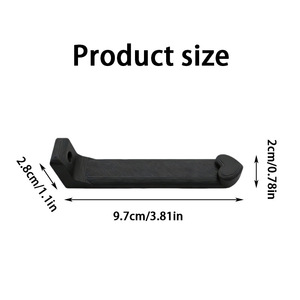 Wall Mounted Tape Holder Rectangle Painted Punch Free Office Organizer SKDZJ262 - Product Image 4