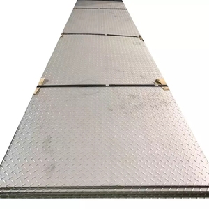 Placas Antideslizantes de Acero Inoxidable de Cuatro Filas con <span class=keywords><strong>Propiedades</strong></span> Antideslizantes y Resistentes al Desgaste para Escalones y Proyectos de Edificios Públicos - Product Image 5