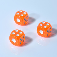 Offre Spéciale : Jeu de dés en acrylique bicolore 5*7 pièces avec pochette gratuite pour jeux de table RPG et divertissement