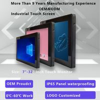 Moniteur tactile industriel 22 pouces, résistant aux vandales, étanche IP65, rétroéclairage LED Accy, résolution 1920x1080, 16:9, 350 CD/m