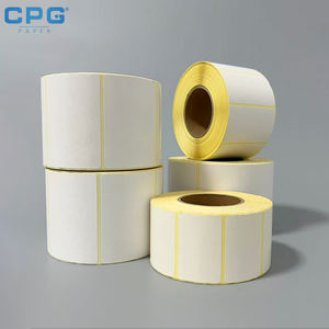 Premium Quality 2x3 4x4 Inch Thermal Sticker Roll Supermarket Checkout Labeling Fresh Food Price Tag Barcode Sticker - Product Image 1