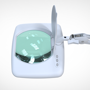 Nhà Máy bán hàng trực tiếp kiểm tra công nghiệp Kính Lúp Đèn LED kính lúp có thể điều chỉnh cánh tay làm việc đèn chiếu sáng - Product Image 5