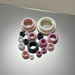 99,7% Hochreines Aluminiumoxid-Keramik-Ösenstück - Ra0,01μm Spiegelpoliert für Textilgarnführung |   Antistatisch, keine Kabelschäden - Product Image 1