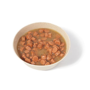 Lata húmeda de comida para gatos, 400g, con logotipo privado, partículas de carne en trozos, comida para gatos en lata - Product Image 4