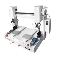 Machine à souder automatique de bureau à double tête, double plate-forme multi-axes, Machine à souder en fer pour Circuit imprimé