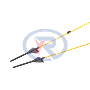Poteau de clôture électrique en fibre de verre résistant aux UV de 110 cm à vendre / Poteaux flexibles en fibre de verre de type ovale 8x10 mm pour serres agricoles - Product Image 3