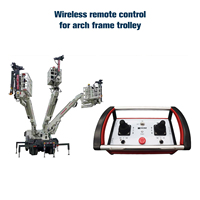 Télécommande radio hydraulique proportionnelle à double vitesse pour grue, 2 joysticks recommandés, PA66, fibre de haute qualité, étanche IP65