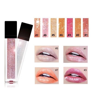 Etiqueta a prueba de agua brillante color brillo de labios con brillo - Product Image 2
