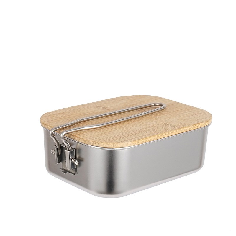 Bamboo Lid Lunch Box