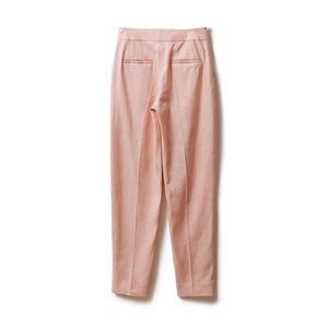 <span class=keywords><strong>Pantaloni</strong></span> Eleganti da Donna in Lino, Vita Media, Tinta Unita, <span class=keywords><strong>Tasche</strong></span> <span class=keywords><strong>Laterali</strong></span>, Lunghezza Intera, Traspiranti per Primavera - Product Image 6