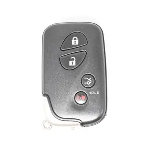 سيارة حقيقية مفاتيح صامتة 271451-0140 FSK 315MHz 4D71 3 + 1 أزرار سيارة مفتاح ذكي يصلح ل ES GS LS FCCID HYQ14ACX