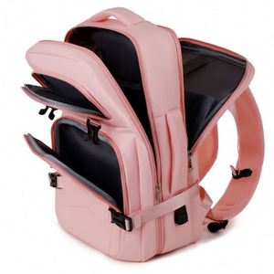 OEM Large Capacity Water Resistance Usb Charging <b>Laptop</b> <b>Backpack</b> <b>17</b> Inch Business Multi Pocket Fashion Day Pack College Bag - Product Image 5