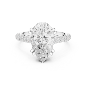 แหวนทองคำแท้ประดับเพชรเลี้ยงในห้องปฏิบัติการ รับรองโดย IGI คุณภาพเยี่ยม ระยิบระยับ หรูหรา สำหรับผู้หญิง เหมาะสำหรับโอกาสพิเศษ - Product Image 4