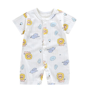 ชุดเด็กแรกเกิด ดีไซน์น่ารัก ผ้าฝ้าย สำหรับฤดูใบไม้ผลิ ลายการ์ตูนน่ารัก ชุดรอมเปอร์เด็กอ่อน เนื้อผ้านุ่ม - Product Image 3