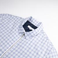 Veste matelassée en coton 100 % pour homme, coupe formelle, anti-plis, à manches longues