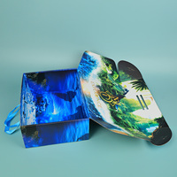 Cajas de Regalo Personalizadas con Temática de Carnaval, Cajas de Cartón Corrugado Coloridas, Plegables para Transporte de Regalos y Ropa