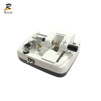 Máquina de biselado de lente automática, equipo de laboratorio con ranuradora de lente automática, máquina de biselado de lente automática