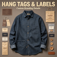 Chemise pour Homme Maden en Jean à Carreaux, Veste Chemise Rétro Style Workwear Grande Taille, Chemise Shacket à Manches Longues à Carreaux, Tendance Printemps 2026