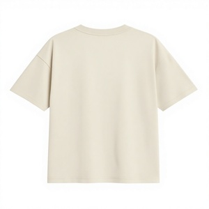 T-shirt à manches courtes pour homme, col rond, motif uni, respirant, en coton jersey délavé, coupe classique, prix bas - Product Image 6