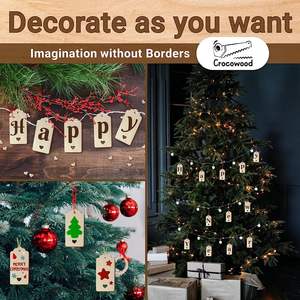 Esquina redondeada Rectangular <span class=keywords><strong>colgante</strong></span> agujero DIY pintado <span class=keywords><strong>de</strong></span> <span class=keywords><strong>madera</strong></span> Navidad marcapáginas decorativos artesanías <span class=keywords><strong>de</strong></span> <span class=keywords><strong>madera</strong></span> cajas <span class=keywords><strong>de</strong></span> <span class=keywords><strong>madera</strong></span> carteles <span class=keywords><strong>de</strong></span> pared - Product Image 3