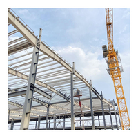 Bâtiment préfabriqué sur mesure en structure métallique lourde pour entrepôt industriel et atelier, avec services de soudage et de pliage