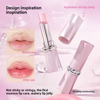 Dew Ladies 7323 Xinghe Chameleon Glass Lip Freeze Rouge à lèvres hydratant à changement de couleur, format standard, emballage standard