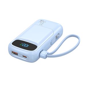 2025 nouveaux produits meilleures ventes <span class=keywords><strong>chargeur</strong></span> de téléphone câble intégré pour <span class=keywords><strong>iPhone</strong></span> 10000mAh grande capacité Charge rapide banques d'alimentation portables - Product Image 1