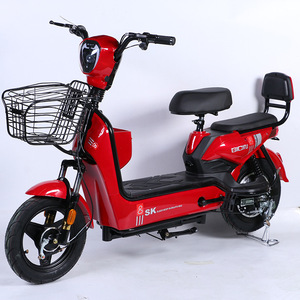 Scooter <span class=keywords><strong>électrique</strong></span> 350W, vélo <span class=keywords><strong>électrique</strong></span>, batterie au plomb universelle, moteur à moyeu, pneus sous vide de <span class=keywords><strong>14</strong></span> <span class=keywords><strong>pouces</strong></span> pour adultes - Product Image 2