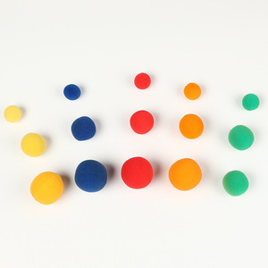 Expédition immédiate : balles en mousse PU colorées de 45 mm, balles en éponge douces pour tours de magie, accessoires et jouets pour enfants, logo personnalisé en stock - Product Image 6