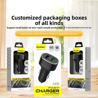Câble de données pour téléphone portable sur mesure, emballage en boîte pliante, matériau en carton, impression offset personnalisable