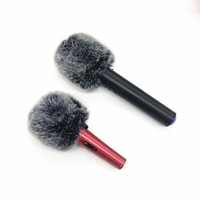Filtre anti-pop Blue Mantis universel, bonnette de microphone en fourrure synthétique, pare-vent en fourrure, protection anti-vent pour microphone portable