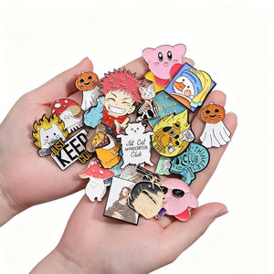 เข็มกลัดเคลือบนิกเกิลสีดำลายกระต่ายน้อยน่ารักถักไหมพรม <span class=keywords><strong>Tsuki</strong></span> Rabbit สไตล์การ์ตูน เหมาะเป็นของขวัญให้เพื่อน - Product Image 5