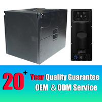 Système de sonorisation actif Line Array 10 pouces avec caisson de basses amplifié 18 pouces – Audio professionnel pour événements religieux et installation sur scène