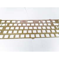 OEM Anodizing Aluminum Keyboard Keycaps Case Plate CNC Machining Mechanical Custom Keycaps