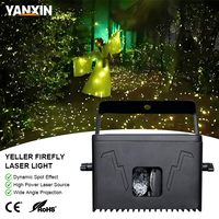 Lampe de projection laser dynamique 40W Firefly, étanche IP65, pour l'intérieur et l'extérieur, paysage et jardin, villa, ambiance esthétique, décoration