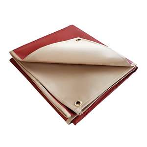 Лидер продаж, одобренный CE, 800 ℃   Огнеупорное одеяло из стекловолокна для сварочных работ, сверхпрочное, различных размеров, защитное покрытие для заводов - Product Image 4