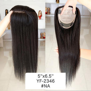 Gran Stock de Pelucas con Base de Seda para Mujer, Cabello Humano Natural de Lujo, Toupee con Base de Seda 5*6.5 para Mujer # NA - Product Image 3