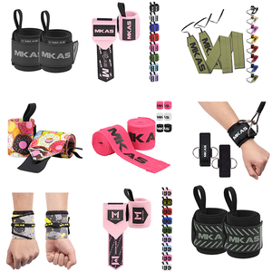 Polsiniere MKAS con Logo Personalizzato Nuovo Stile Regolabili per Palestra Fitness Powerlifting Supporto per Allenamento Sollevamento Pesi - Product Image 6