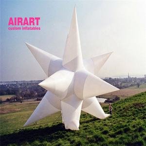 Décoration de <span class=keywords><strong>parc</strong></span>/jardin ballon étoile gonflable de grande taille avec éclairage LED à vendre - Product Image 1