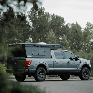 Auvent <span class=keywords><strong>de</strong></span> camion imperméable à coque rigide, <span class=keywords><strong>tente</strong></span> <span class=keywords><strong>de</strong></span> <span class=keywords><strong>toit</strong></span> à armature droite pour le camping en toutes saisons, RAM 1500 Ford - Product Image 3