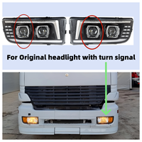 Phares de projecteur modifiés à double lentille LED pour camion Mercedes-Benz Actros MP1 EURO 1996-2015
